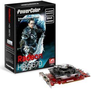 POWERCOLOR RADEON HD5670 512MD5-H 512MB PCI-E RETAIL