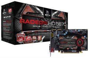 XFX RADEON HD5670 1GB HD-567X-ZNF PCI-E RETAIL