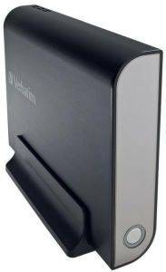 VERBATIM 1TB QUAD INTERFACE EXTERNAL HARD DRIVE HFS+ FOR MAC OS