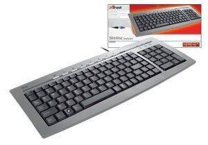 TRUST SLIMLINE KEYBOARD GR