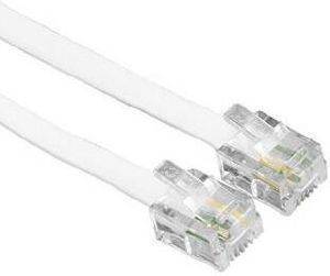 HAMA 44490 MODULAR PLUG CABLE 6P4C (RJ12) 6M
