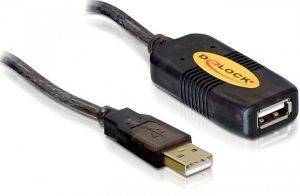 DELOCK 82446 CABLE USB 2.0 EXTENSION ACTIVE 10M