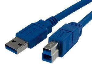 DELOCK 82580 USB 3.0 CABLE A MALE-B MALE 1M