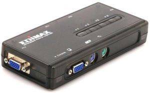 EDIMAX EK-PSK4 350MHZ HIGH BANDWIDTH 4 PORTS PS/2 KVM SWITCH