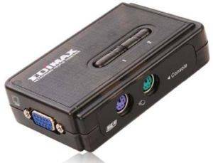 EDIMAX EK-PAK2 350MHZ HIGH BANDWIDTH 2 PORTS PS/2 KVM SWITCH