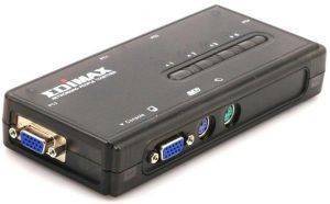 EDIMAX EK-PAK4 350MHZ HIGH BANDWIDTH 4 PORTS PS/2 KVM SWITCH