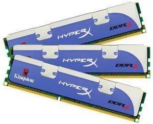 KINGSTON KHX1333C7D3K3/3GX DDR3 3GB (3X1GB) PC10666 1333MHZ HYPERX TRIPLE CHANNEL KIT KINGSTON KHX1333C7D3K3/3GX DDR3 3GB (3X1GB) PC10666 1333MHZ HYPERX TRIPLE CHANNEL KIT