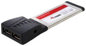 EQUIP 111827 2 PORTS USB 2.0 EXPRESS CARD/34