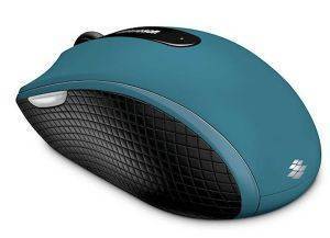 MICROSOFT WIRELESS MOBILE MOUSE 4000 BLUE RETAIL