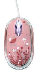 SAITEK EXPRESSION MOUSE WITH MOUSEPAD PINK