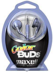 MAXELL BUDZ HEADPHONES PURPLE