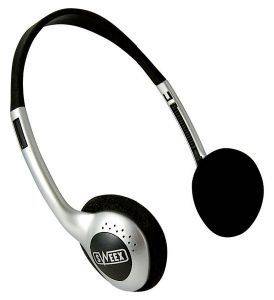 SWEEX LIGHT WEIGHT HEADPHONE SILVER SWEEX LIGHT WEIGHT HEADPHONE SILVER