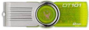KINGSTON DT101G2/2GB DATA TRAVELER 101 G2 2GB LIME