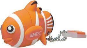 EMTEC 8GB USB 2.0 HS ANIMAL CLOWN FISH