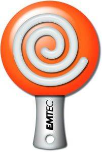 EMTEC 4GB M300 LOLLIPOP ORANGE