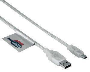 HAMA 41534 USB 2.0 CABLE USB A MALE / USB MINI B MALE 3M HAMA 41534 USB 2.0 CABLE USB A MALE / USB MINI B MALE 3M