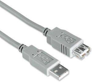 HAMA 30618 USB 2.0 CABLE A MALE-A FEMALE 3M HAMA 30618 USB 2.0 CABLE A MALE-A FEMALE 3M