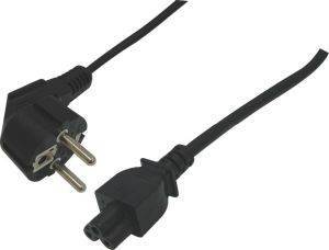 EURO POWER CABLE 3-PIN BLACK