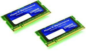 KINGSTON KHX6400S2ULK2/4G SO-DIMM DDR2 4GB (2X2GB) PC6400 HYPERX DUAL CHANNEL KIT