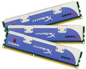 KINGSTON KHX1600C7D3K3/6GX DDR3 6GB (3X2GB) PC12800 1600MHZ HYPERX TRIPLE CHANNEL KIT
