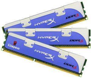 KINGSTON KHX1600C9D3K3/12GX DDR3 12GB (3X4GB) PC12800 1600MHZ HYPERX TRIPLE CHANNEL KIT