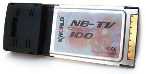 KWORLD TV TUNER PCMCIA CARDBUS NB-TV 100