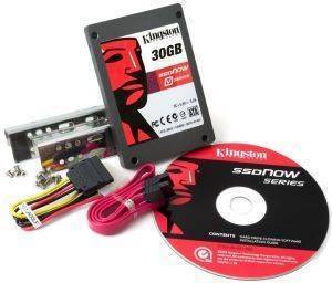 KINGSTON SNV125-S2BD/30GB SSDNOW V SERIES 30GB DESKTOP BUNDLE BOOT DRIVE