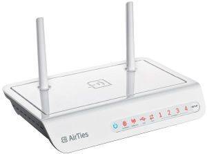 AIRTIES AIR4450 300MBPS WIRELESS 4PORT AP/ROUTER AIRTIES AIR4450 300MBPS WIRELESS 4PORT AP/ROUTER