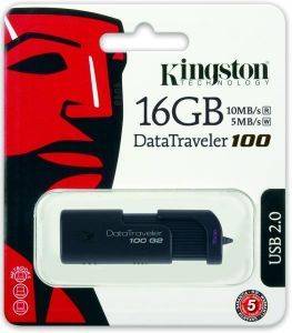 KINGSTON DT100G2/16GB DATA TRAVELER 100 G2 16GB