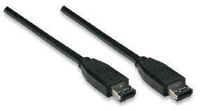 MANHATTAN CABLE FIREWIRE 6PIN/6PIN M/M1.8M