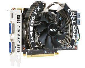 MSI N460GTX CYCLONE GTX460 1GB GDDR5/OC PCI-E RETAIL