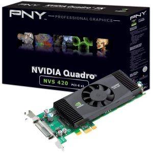 PNY QUADRO NVS 420 512MB PCI-E X1 DVI