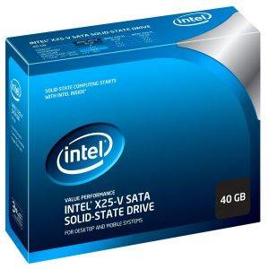 INTEL X25-V SSDSA2MP040G2K5 2.5\'\' SSD 40GB MLC RETAIL