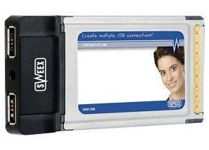 SWEEX 2 PORT USB 2.0 PC CARD SWEEX 2 PORT USB 2.0 PC CARD