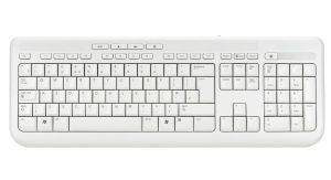 MICROSOFT WIRED KEYBOARD 600 GR WHITE RETAIL MICROSOFT WIRED KEYBOARD 600 GR WHITE RETAIL