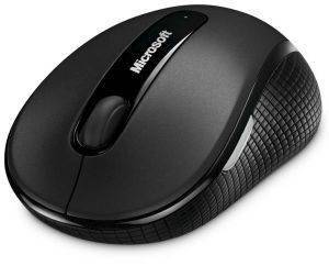 MICROSOFT WIRELESS MOBILE MOUSE 4000 BLACK RETAIL