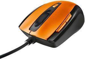 TRUST IZZY LASER MOUSE ORANGE