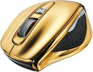 TRUST VEGAS WIRELESS LASER MOUSE GOLD
