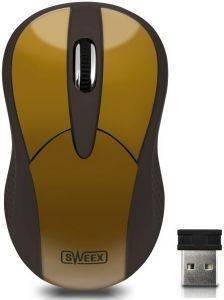 SWEEX WIRELESS MOUSE GOLDEN KIWI GOLD