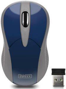 SWEEX WIRELESS MOUSE ACAI BERRY BLUE SWEEX WIRELESS MOUSE ACAI BERRY BLUE