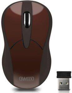 SWEEX WIRELESS MOUSE SNAKEFRUIT BROWN