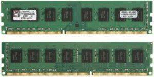 KINGSTON KVR1333D3N9K2/8G 8GB (2X4GB) PC3-10600 VALUE RAM DUAL CHANNEL KIT