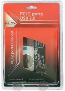 NILOX PCI 2PORTS USB 2.0