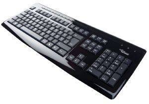 FUJITSU SLIM PIANO BLACK KEYBOARD