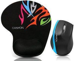CANYON CNR-MSPACK4BL SUPER OPTICAL MOUSE PLUS MOUSE PAD BLUE
