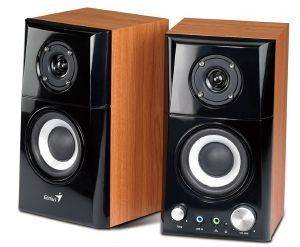GENIUS SP-HF500A WOODEN PC SPEAKERS