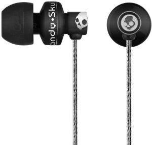 SKULLCANDY FULL METAL JACKET 11MM BLACK W/MIC