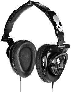 SKULLCANDY SKULLCRUSHERS BLACK PINSTRIPE