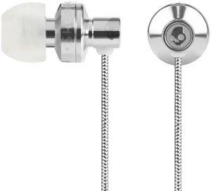 SKULLCANDY FULL METAL JACKET 11MM CHROME W/MIC