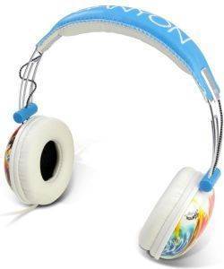 CANYON CNL-HP01C DJ-STYLE HEADPHONES WHITE/BLUE CANYON CNL-HP01C DJ-STYLE HEADPHONES WHITE/BLUE